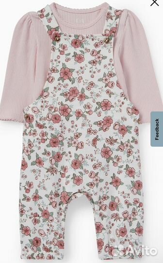 Комбинезон с кофточкой для девочки C&A новый