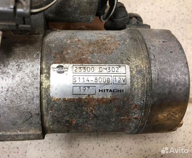 Стартер Nissan Almera N16 JS1100