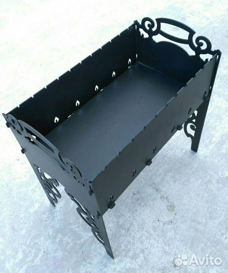 Мангал разборный 3 мм, высота 0,5 метра
