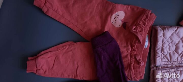 Одежда пакетом для девочки 68-74