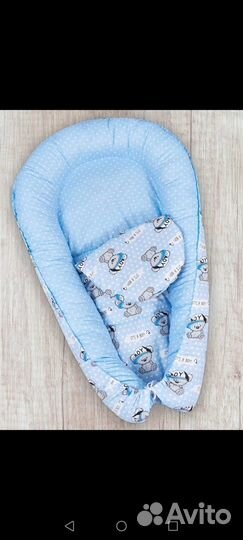 Матрасик кокон в кроватку