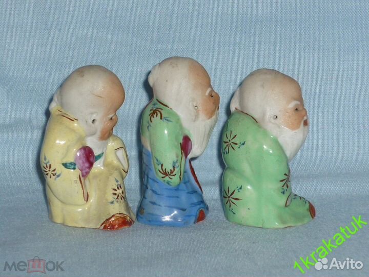 Миниатюры китайцы Звездные старцы Старый китай