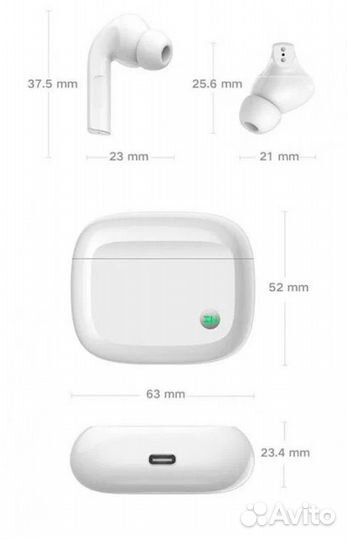 Беспроводные стерео-наушники ZMI PurPods Pro TW100