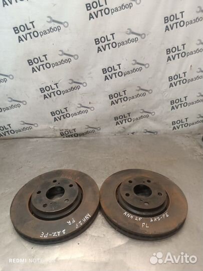 Диски тормозные передние Toyota Alphard ANH25