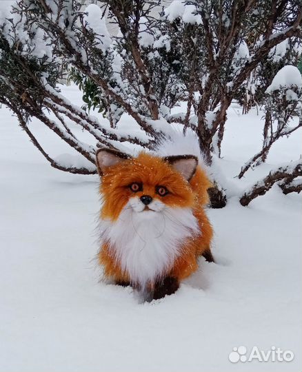 Интерьерная коллекционная игрушка Лиса