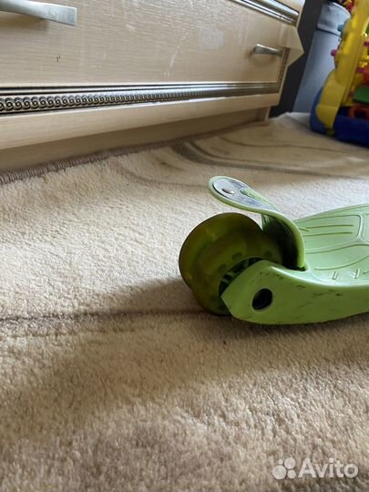 Самокат детский трехколесный бу