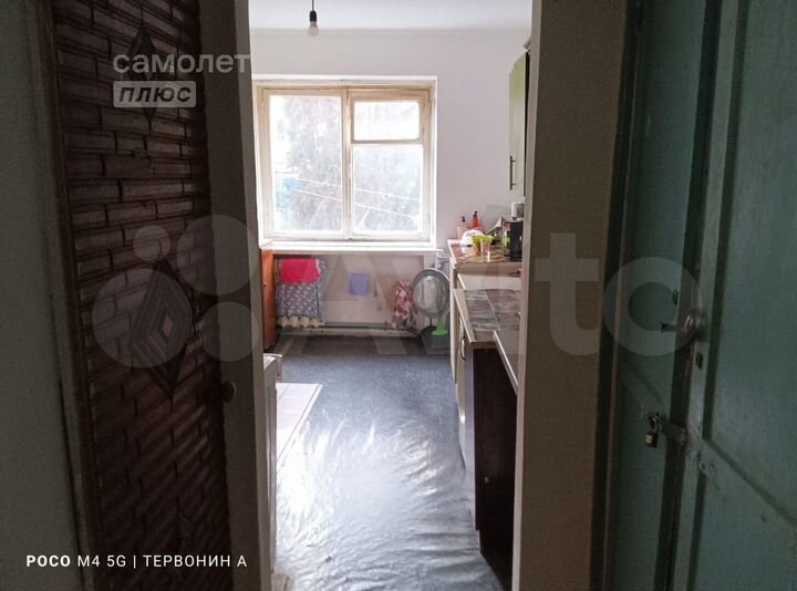 Комната 9,3 м² в 1-к., 3/4 эт.