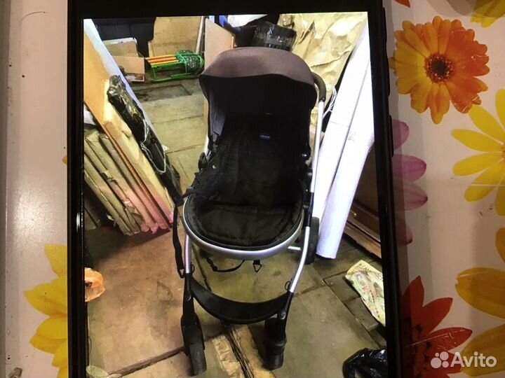 Прогулочная коляска chicco urban + аксессуары