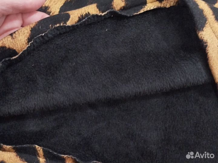 Юбка тёплая тигровая 46-48