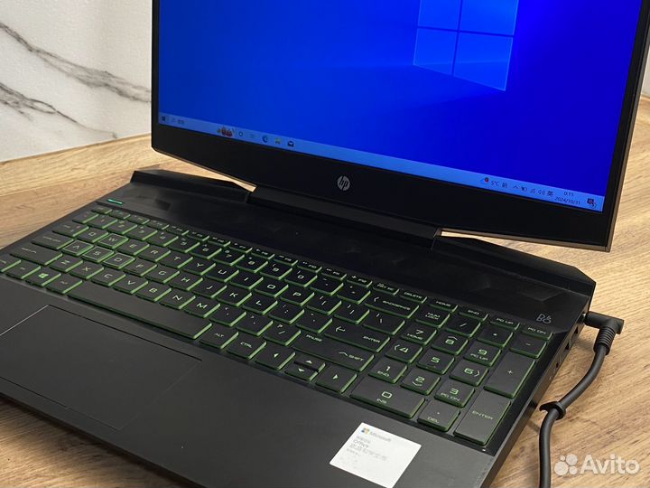 Hp Gaming i5-10300H/GTX 1650/16gb озу