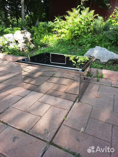 Коптильня с сумкой 2-х ярусная нержавейка