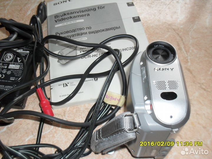 Цифровая видеокамера sony DCR HC20E Япония