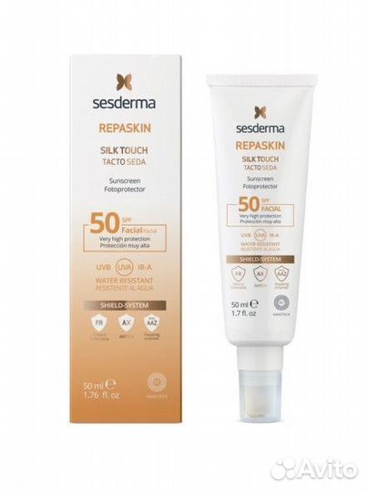 Крем солнцезащитный Repaskin Silk touch