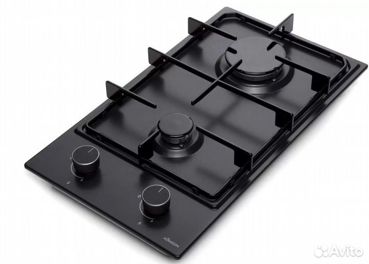 Варочная панель газовая Konigin Spark 302 BME Blac