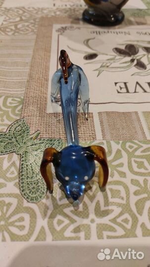 Собачка стеклянная СССР