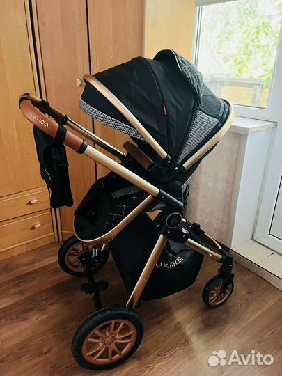 Коляска luxmom 3 в 1 бу