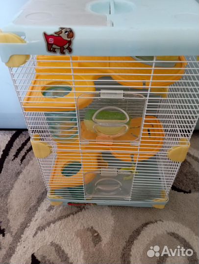 Две клетки для хомяков