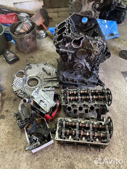 Двигатель в разбор Audi Q7 4L VW Toureg 3.0 CRC