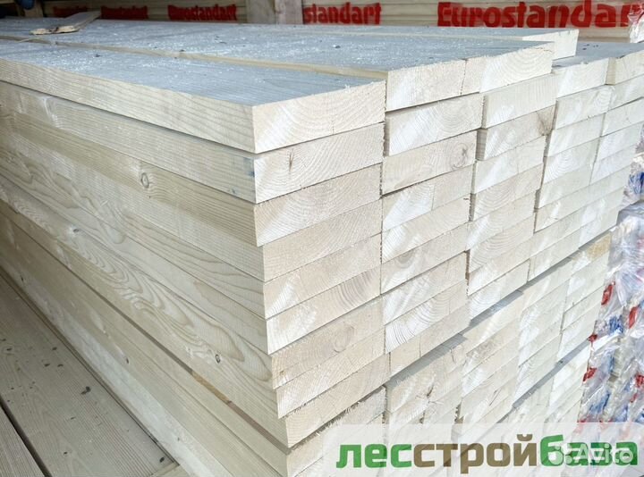 Доска сухая строганная