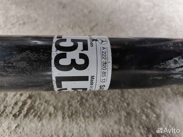 Гидростойка на Мерседес 222 задняя