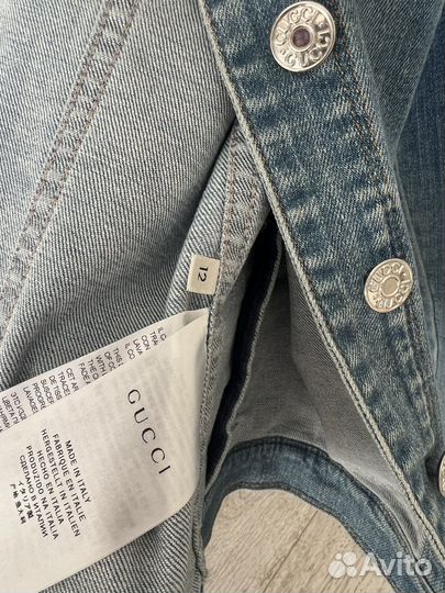 Джинсовая куртка Gucci 12л