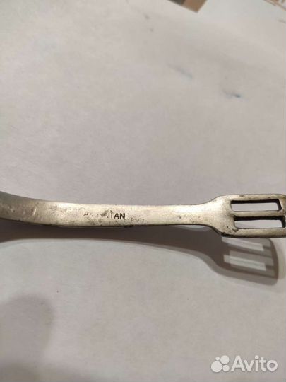 Шпоры с клеймами huck и argentan