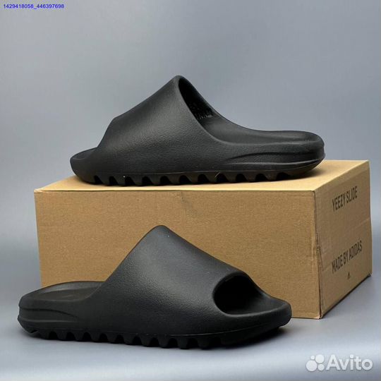 Тапочки Adidas Slide Black (Арт.64442)