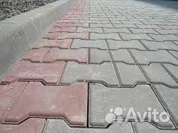 Тротуарная плитка Катушка 160х195х70 серая