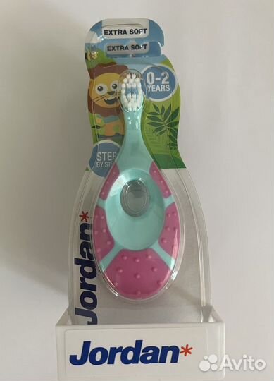 Детская зубная щетка jordan 0-2 лет