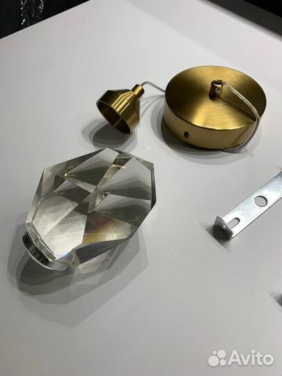 Подвесной светильник - в кухню/спальню (Кристалл)