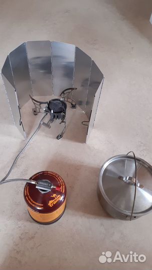 Экран ветрозащитный для газовой плитки