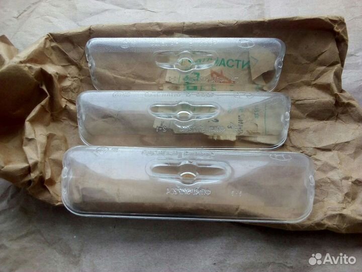 Стекло плафона подсветки заднего номера ваз 2101