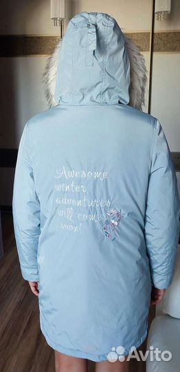 Куртка (парка) зимняя для девочки 158 рост