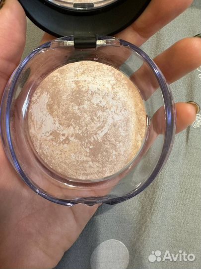 Запеченная пудра