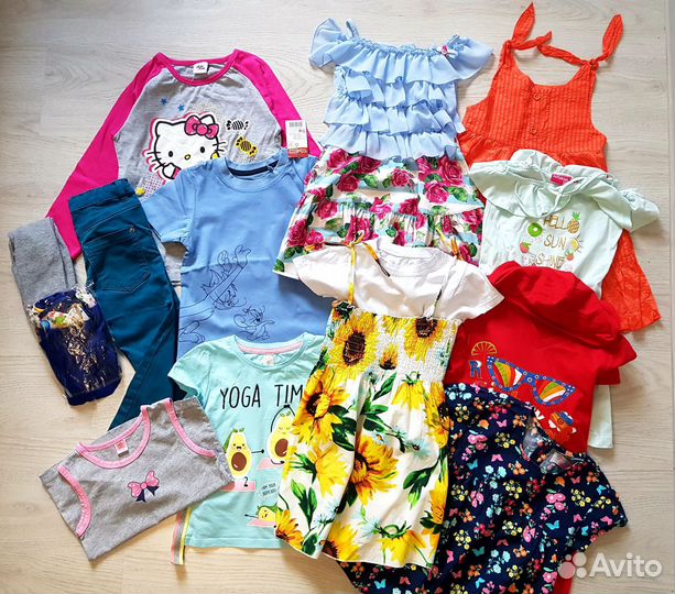 Пакет вещей на девочку 104-110