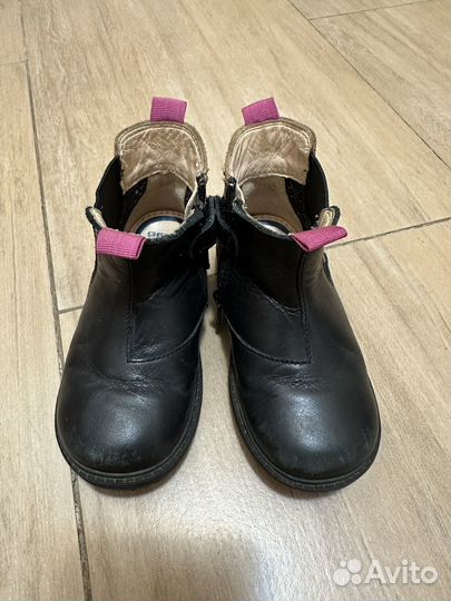 Ботинки демисезонные для девочки 23 размер geox