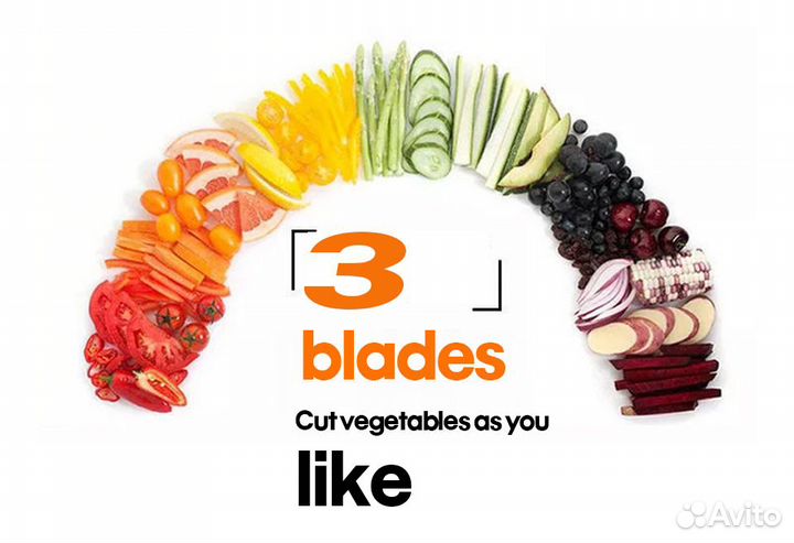 Новая ручная овощерезка терка