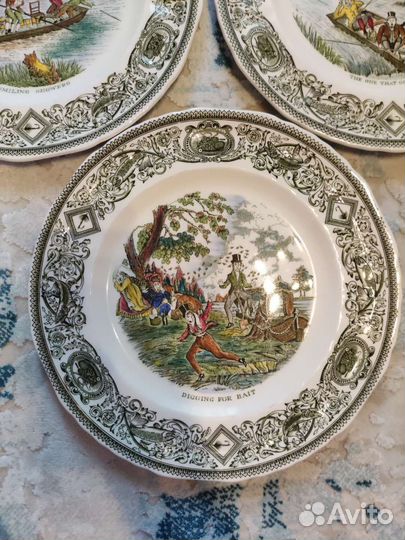 Настенная тарелка Англия Mason s