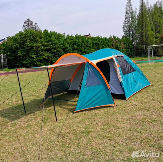 Палатка туристическая 3 местная с тамбуром
