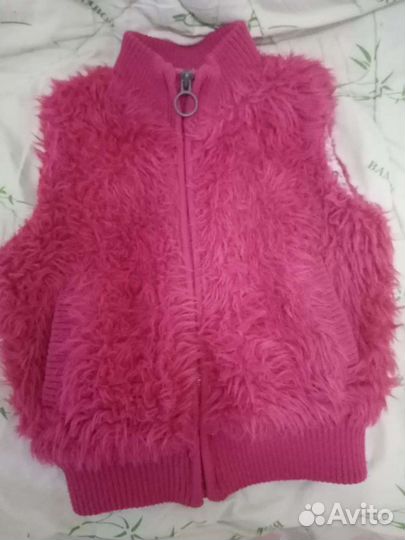 Жилетка для девочки р. 98