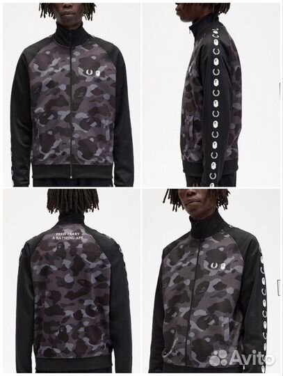 Fred perry x bape size xl