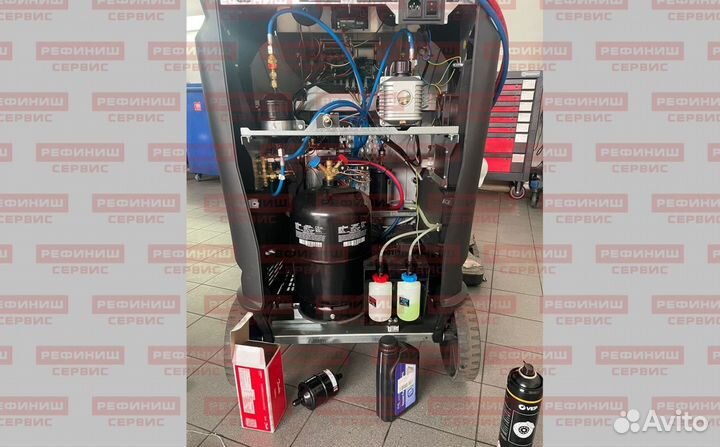 Ремонт станции для заправки кондиционеров