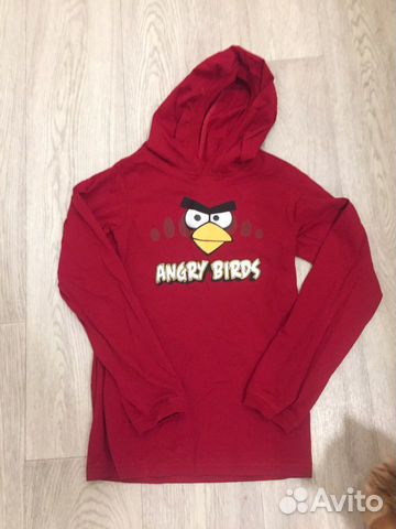 Худи для фанатов Angry Birds