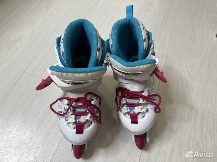 Роликовые коньки детские раздвижные