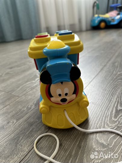 Развивающий паровозик Disney