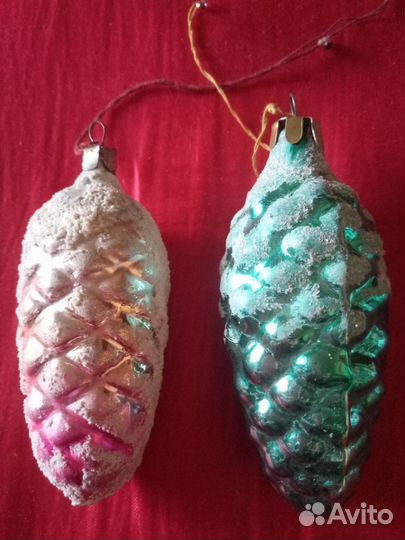Продаю елочные игрушки СССР стеклянные