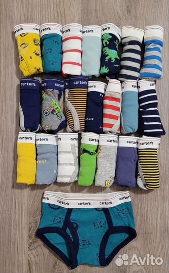 Новые трусики Картерс р.2/3, 4/5, 6/7, 8, 10/12лет