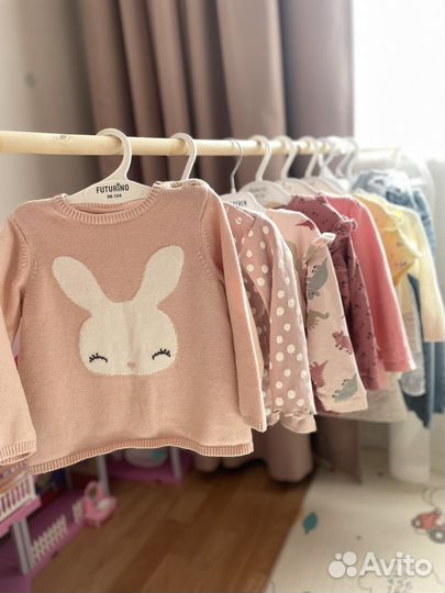 Вещи пакетом на девочку zara hm gap 80 86