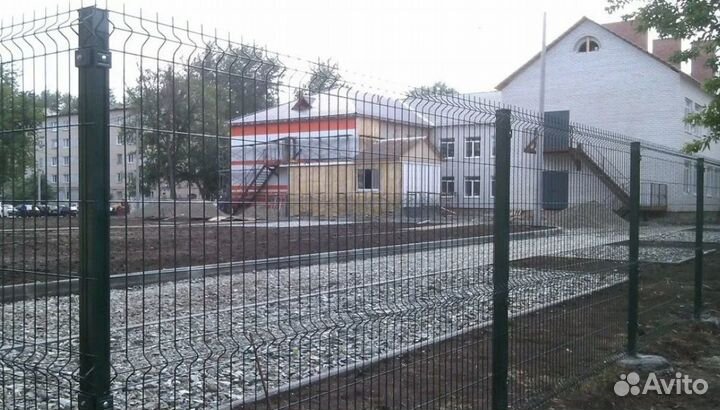 Забор из 3D сетки 40 метров