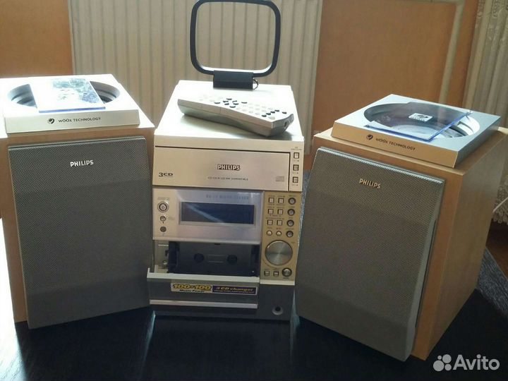 Музыкальный центр philips бу
